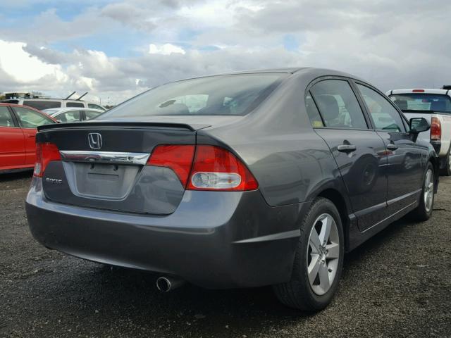 19XFA1F64AE077892 - 2010 HONDA CIVIC GRAY photo 4