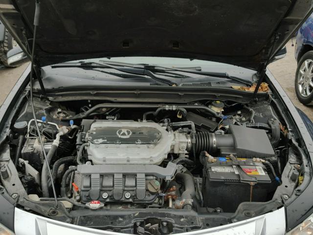 19UUA8F55AA022069 - 2010 ACURA TL BLACK photo 7