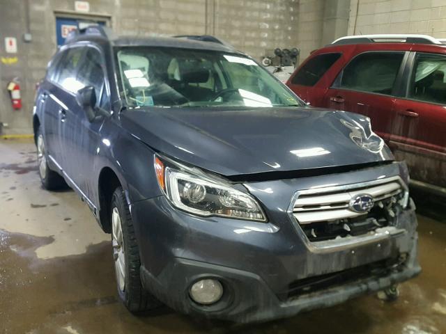 4S4BSBAC1F3287195 - 2015 SUBARU OUTBACK 2. GRAY photo 1