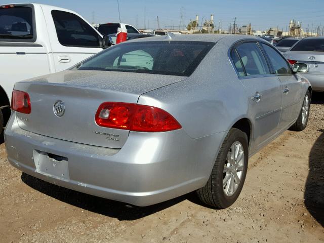 1G4HD57139U108164 - 2009 BUICK LUCERNE CX SILVER photo 4