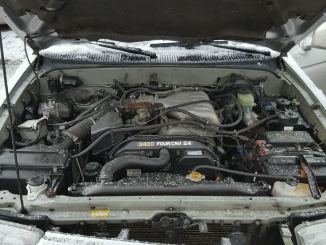 JT3HN86R3Y0312273 - 2000 TOYOTA 4RUNNER SR SILVER photo 7