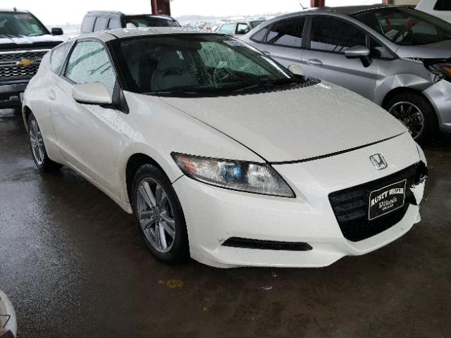 JHMZF1D40BS008923 - 2011 HONDA CR-Z WHITE photo 1