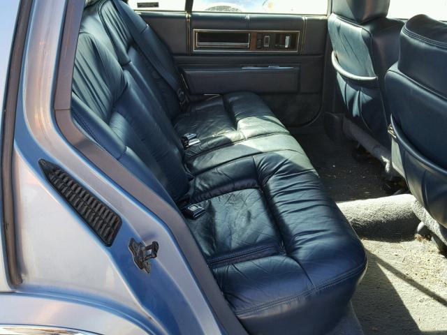 1G6CD53B3N4322727 - 1992 CADILLAC DEVILLE BLUE photo 6