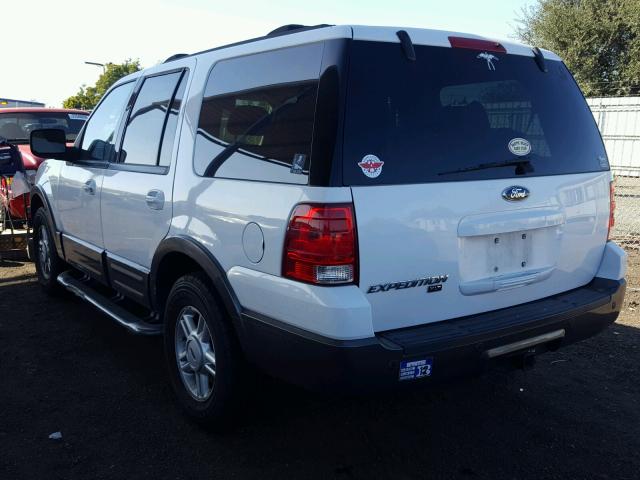 1FMRU15W74LA56855 - 2004 FORD EXPEDITION WHITE photo 3