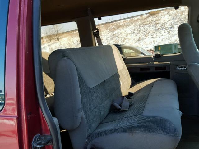 1FBJS31F7VHA13196 - 1997 FORD ECONOLINE RED photo 6