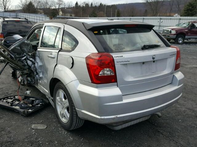 1B3HB48A99D136992 - 2009 DODGE CALIBER SX SILVER photo 3