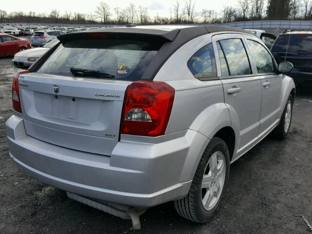 1B3HB48A99D136992 - 2009 DODGE CALIBER SX SILVER photo 4