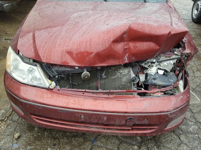 4T1BF28B4YU053017 - 2000 TOYOTA AVALON XL RED photo 7