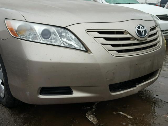 JTNBE46K473081311 - 2007 TOYOTA CAMRY NEW BEIGE photo 9