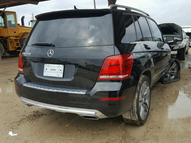 WDCGG5HB8EG211100 - 2014 MERCEDES-BENZ GLK 350 BLACK photo 4