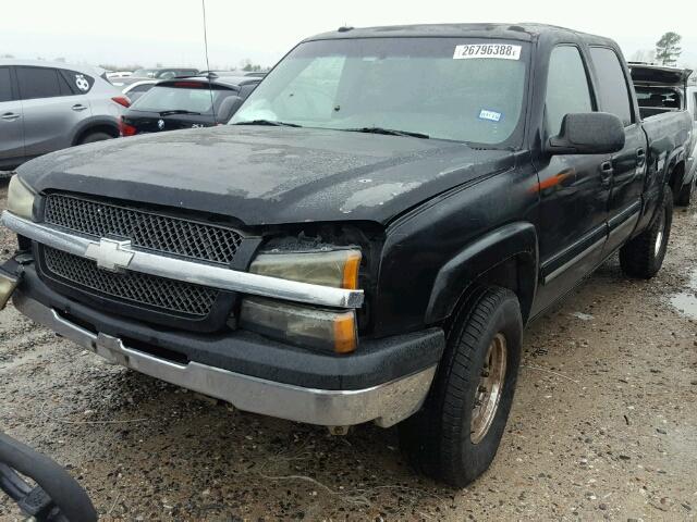 1GCGC13U63F172626 - 2003 CHEVROLET SILVERADO BLACK photo 2