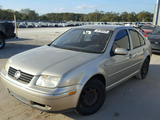 3VWRK69M04M033865 - 2004 VOLKSWAGEN JETTA GL GOLD photo 2