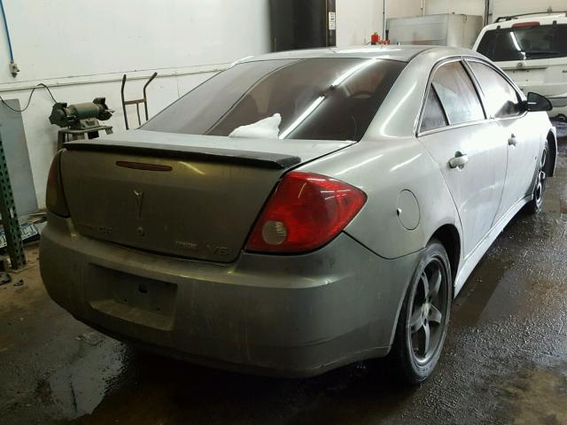 1G2ZJ57K494241899 - 2009 PONTIAC G6 SILVER photo 4