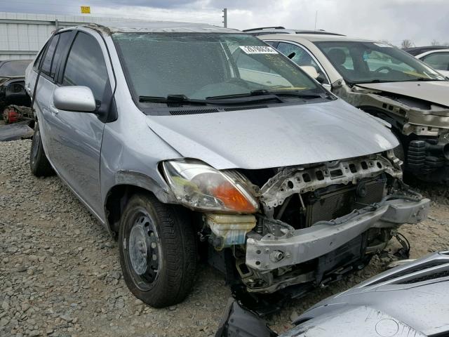 JTDBT923684028059 - 2008 TOYOTA YARIS SILVER photo 1