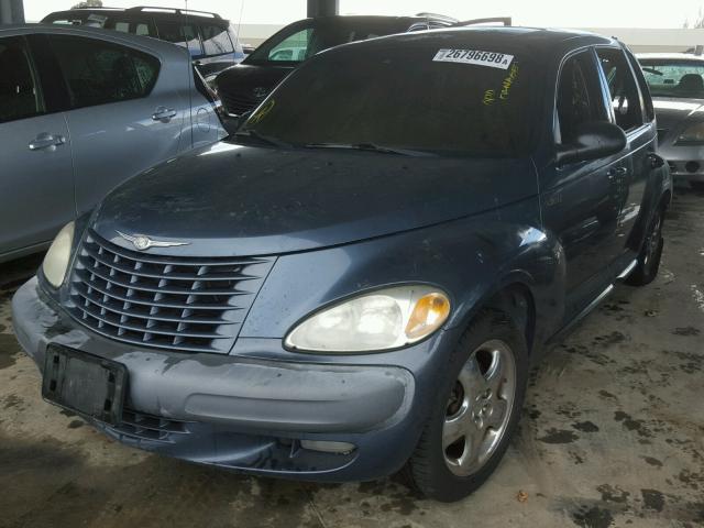 3C8FY68B82T286938 - 2002 CHRYSLER PT CRUISER TEAL photo 2