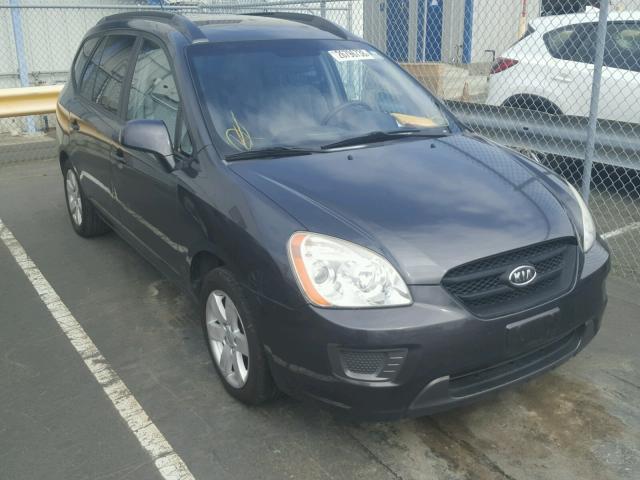 KNAFG526977110788 - 2007 KIA RONDO LX GRAY photo 1