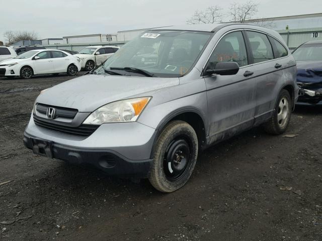 JHLRE48337C081070 - 2007 HONDA CR-V LX SILVER photo 2