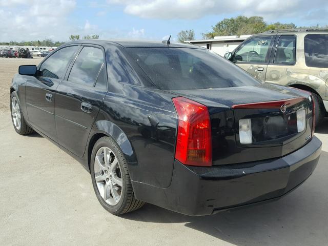 1G6DP567650108728 - 2005 CADILLAC CTS HI FEA BLACK photo 3