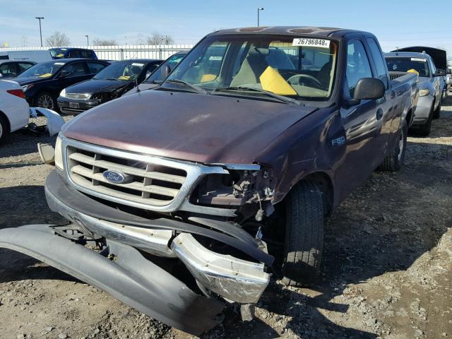 1FTZX1725YNB37742 - 2000 FORD F150 BROWN photo 2