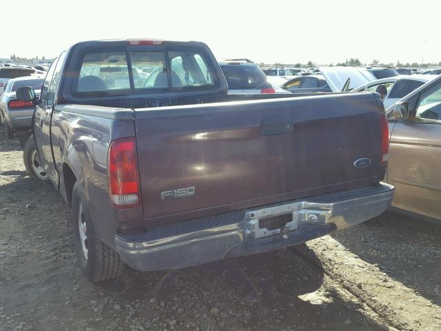 1FTZX1725YNB37742 - 2000 FORD F150 BROWN photo 3