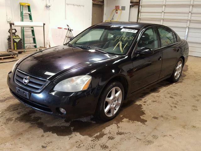 1N4BL11E82C718631 - 2002 NISSAN ALTIMA SE BLACK photo 2