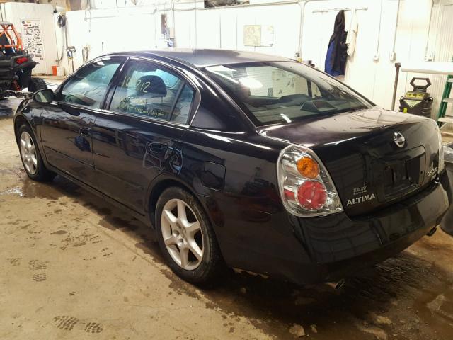 1N4BL11E82C718631 - 2002 NISSAN ALTIMA SE BLACK photo 3