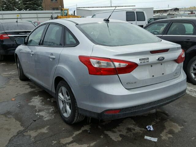 1FADP3F29DL336201 - 2013 FORD FOCUS SE SILVER photo 3