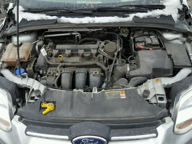 1FADP3F29DL336201 - 2013 FORD FOCUS SE SILVER photo 7