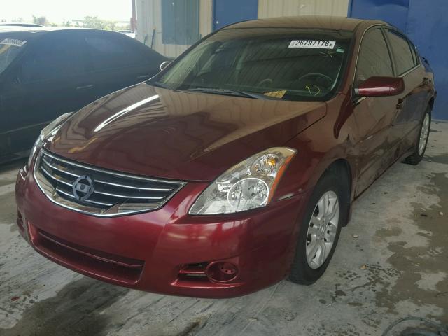 1N4AL2AP5AN405459 - 2010 NISSAN ALTIMA BAS BURGUNDY photo 2