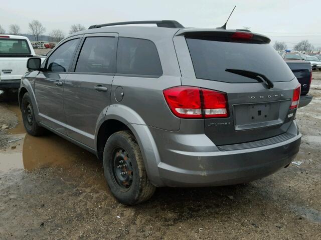 3C4PDCAB7CT348292 - 2012 DODGE JOURNEY SE CHARCOAL photo 3