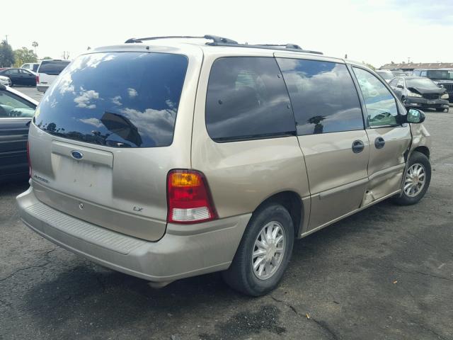 2FMZA514XXBB36739 - 1999 FORD WINDSTAR L BEIGE photo 4