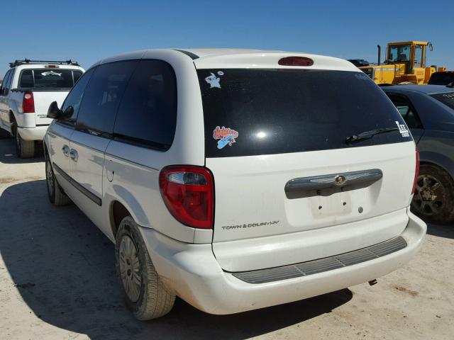 1A4GP45R56B577901 - 2006 CHRYSLER TOWN & COU WHITE photo 3