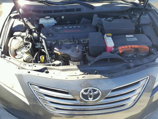 JTNBB46K973043534 - 2007 TOYOTA CAMRY NEW CHARCOAL photo 7