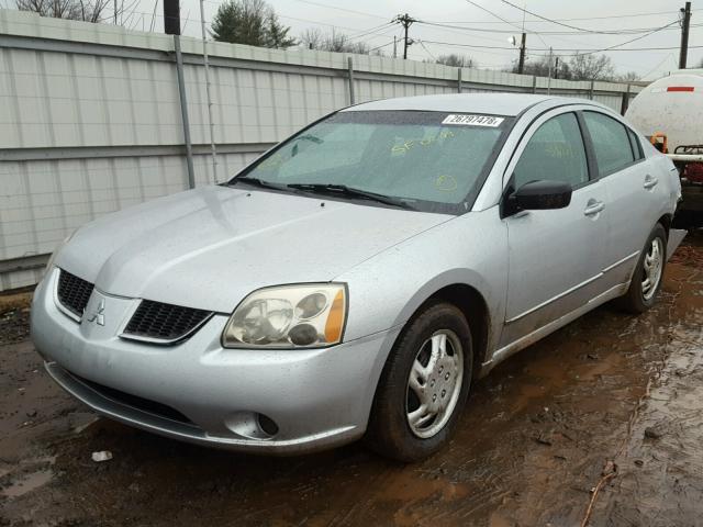 4A3AB36F34E086468 - 2004 MITSUBISHI GALANT ES SILVER photo 2