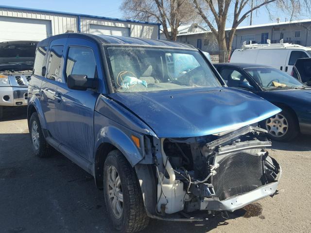 5J6YH27736L004927 - 2006 HONDA ELEMENT EX BLUE photo 1