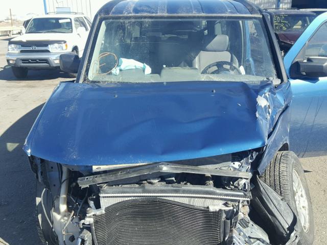 5J6YH27736L004927 - 2006 HONDA ELEMENT EX BLUE photo 7