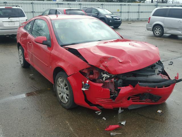 1G1AT18H997106956 - 2009 CHEVROLET COBALT LT RED photo 1