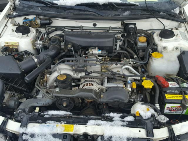 4S3BK4358X7313249 - 1999 SUBARU LEGACY L WHITE photo 7