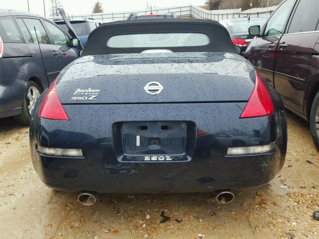 JN1BZ36A48M850267 - 2008 NISSAN 350Z ROADS BLUE photo 6