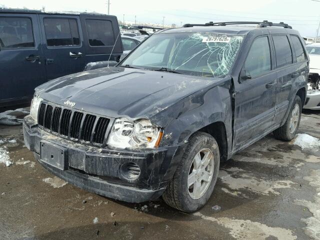 1J4GR48K65C667446 - 2005 JEEP GRAND CHER BLACK photo 2