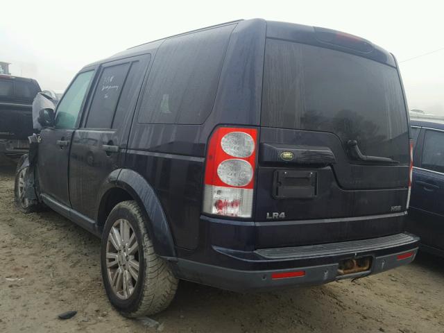 SALAK2D46AA538732 - 2010 LAND ROVER LR4 HSE LU BLACK photo 3