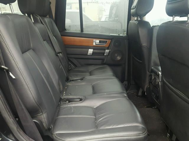 SALAK2D46AA538732 - 2010 LAND ROVER LR4 HSE LU BLACK photo 6