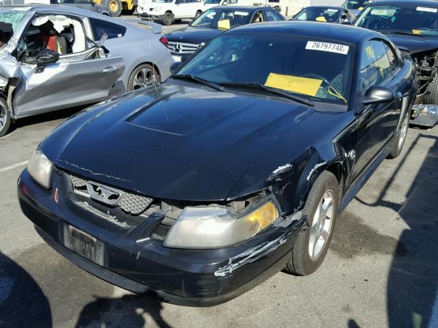 1FAFP40634F234157 - 2004 FORD MUSTANG BLACK photo 2