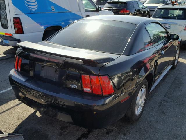 1FAFP40634F234157 - 2004 FORD MUSTANG BLACK photo 4