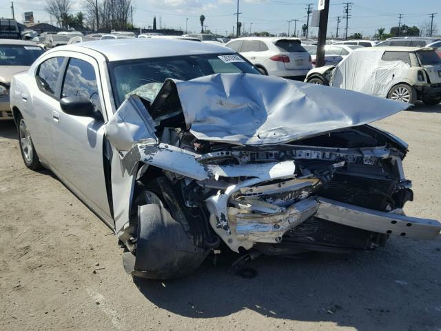 2B3KA43G77H810304 - 2007 DODGE CHARGER SE SILVER photo 1