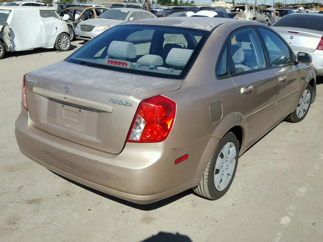 KL5JD56Z27K497813 - 2007 SUZUKI FORENZA BA GOLD photo 4