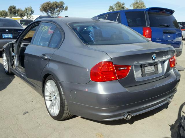 WBAPN7C54BA949335 - 2011 BMW 335 D GRAY photo 3