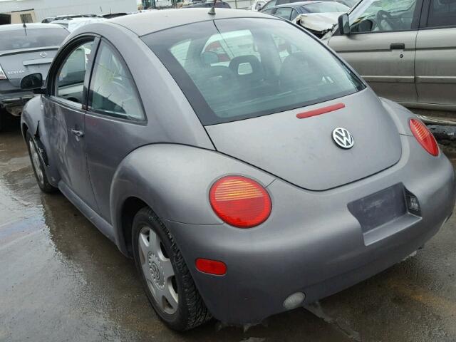 3VWCC21C7XM437829 - 1999 VOLKSWAGEN NEW BEETLE GRAY photo 3