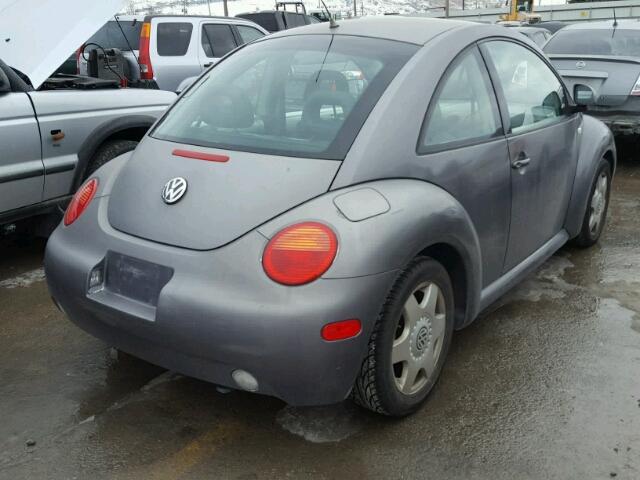 3VWCC21C7XM437829 - 1999 VOLKSWAGEN NEW BEETLE GRAY photo 4