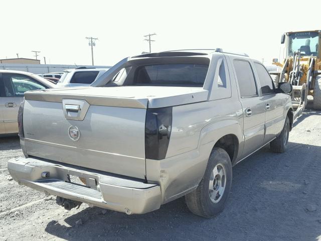 3GYEK63N02G284216 - 2002 CADILLAC ESCALADE E BEIGE photo 4